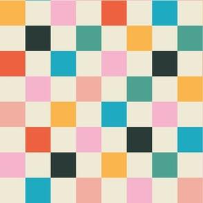 Retro check design by stephaniewest