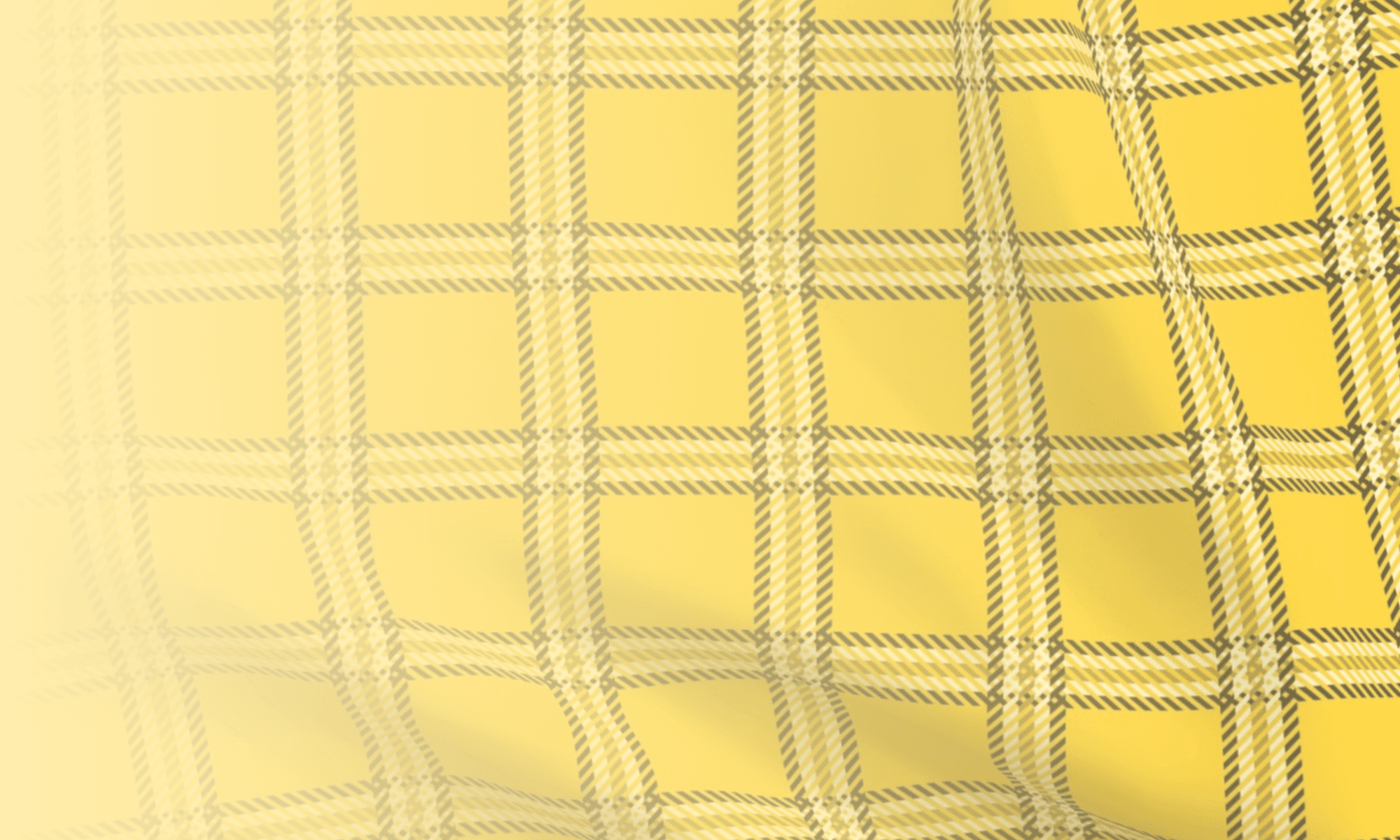 yellow plaid cosplay fabric